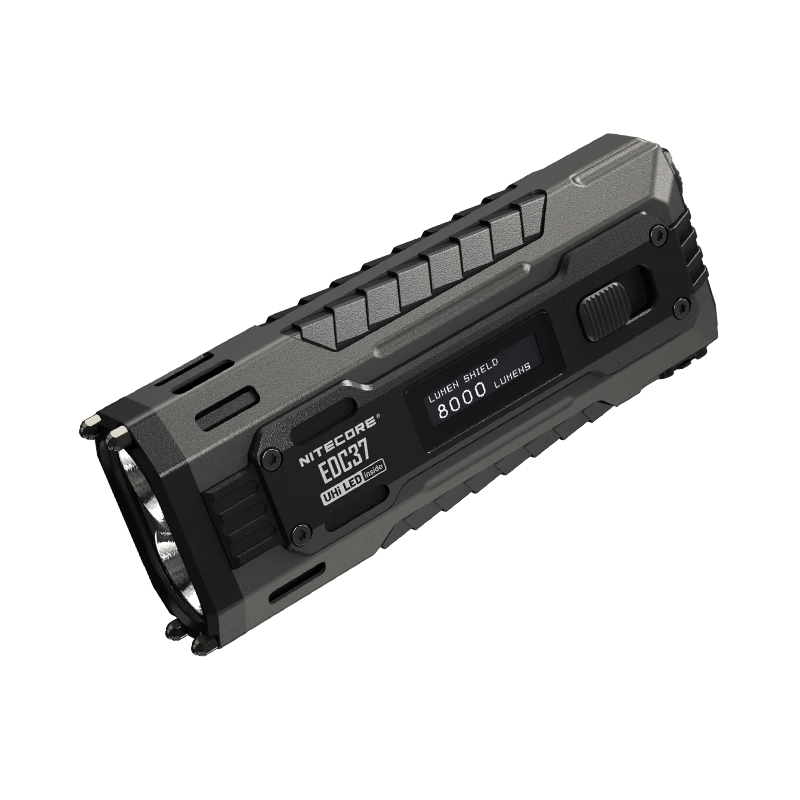 NITECORE EDC37 Outdoor Portable Self-Defense High-Intensity Rechargeable Flashlight with Ultra-Long Battery Life