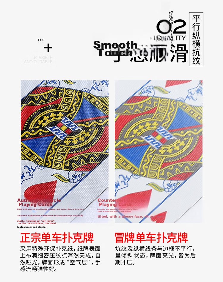 BICYCLE Playing Cards Magic Flower Cut Cards American Import Luxury Birthday Gift Wide Classic Blue Versio 10