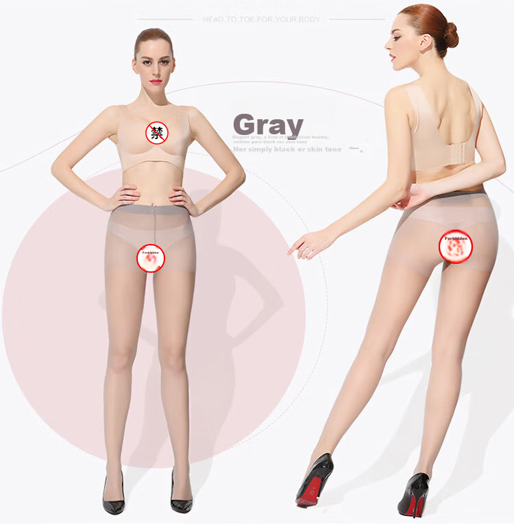 LangSha Silk Stockings for Women, 6 Pairs, Spring And Summer Ultra-Thin Pantyhose, Beautiful Legs, Outdoor Wear, Ladies' Thigh-High Base Tights, Slimming Effect, Bare Leg-Like Silk Stockings 13