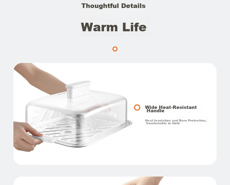 Joyoung 20L Household Three-Layer Electric Steamer with Visible Water Tank, Breakfast Maker, Stainless Steel Steaming Plates for Dumplings DZ200HG-GZ572 21