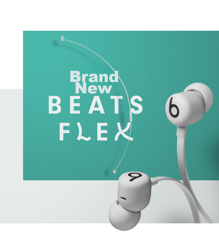 Beats Flex Bluetooth Wireless In-Ear Headphones [Qixi Gift] Neckband Earphones with Microphone for Calls, Compatible with Apple And Android Devices, Grapefruit Yellow 16