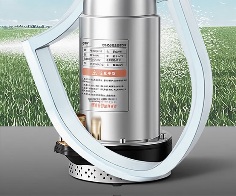 Milade Rechargeable Submersible Pump Wireless Remote Control Water Pump Agricultural Smart Irrigation 12V Lithium Battery DC Water Pump 14