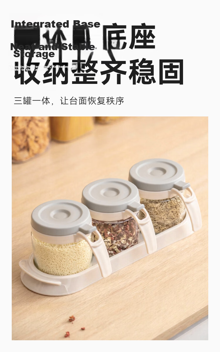 JD Original Seasoning Container, Salt Shaker, Kitchen Glass Jar for Home Use, Food-Grade (For Measuring Salt), 180ml 10