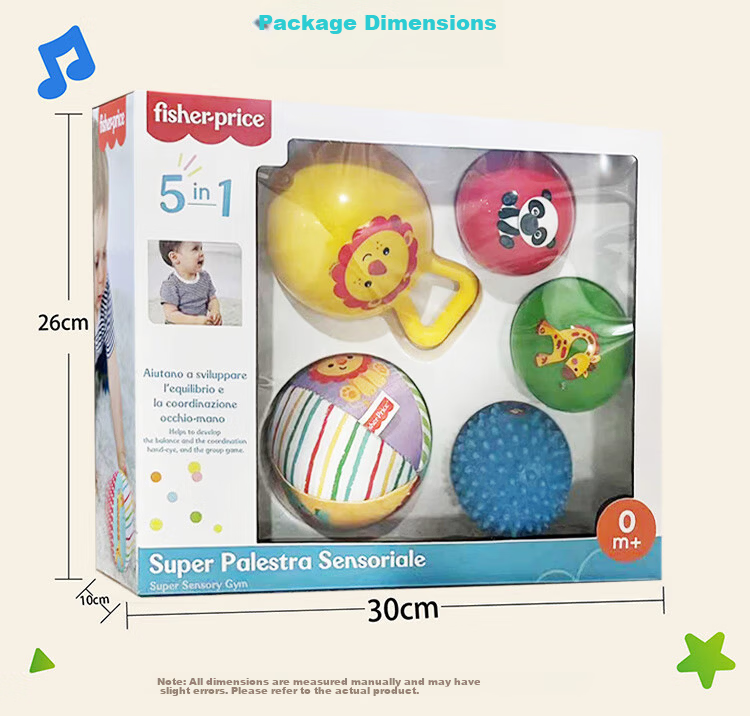 Fisher-Price Baby Gift Set Newborn Essentials Toy Welcome Box Full Moon First Birthday Children's Day Gift 13