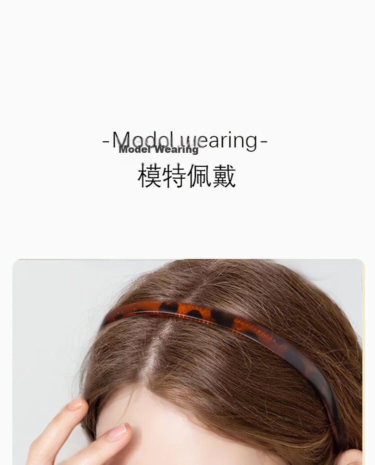 M2KA Women's Irregular Wavy Soft Velvet Headband Non-Slip Invisible Comfortable Hair Hoop Hair Clip 9
