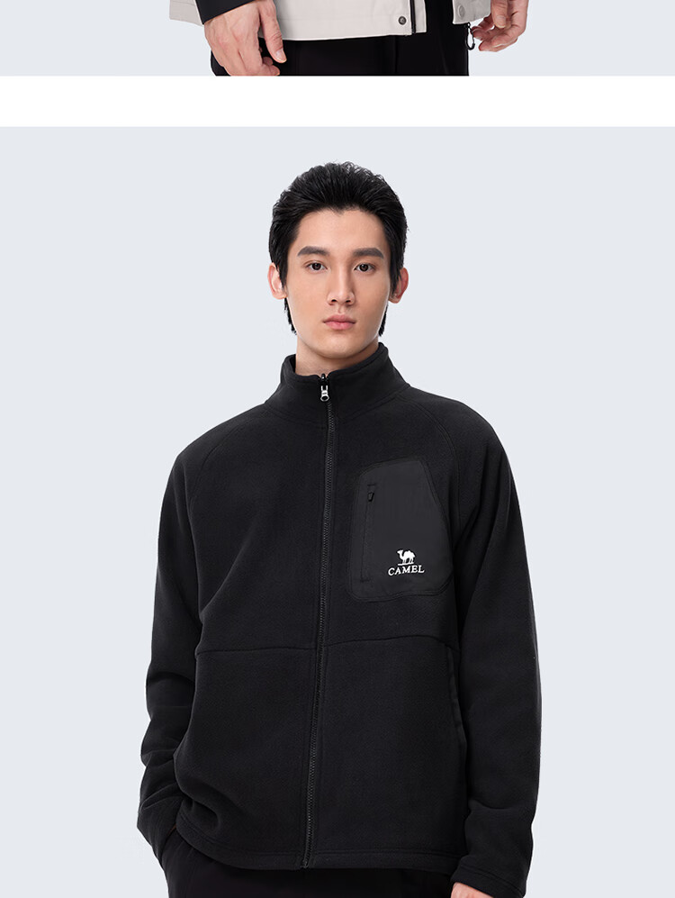 CAMEL [Wang Junkai's Choice] Outdoor Champion Kaijiao Evo Series Jacket, Unisex Three-In Waterproof Coat 5