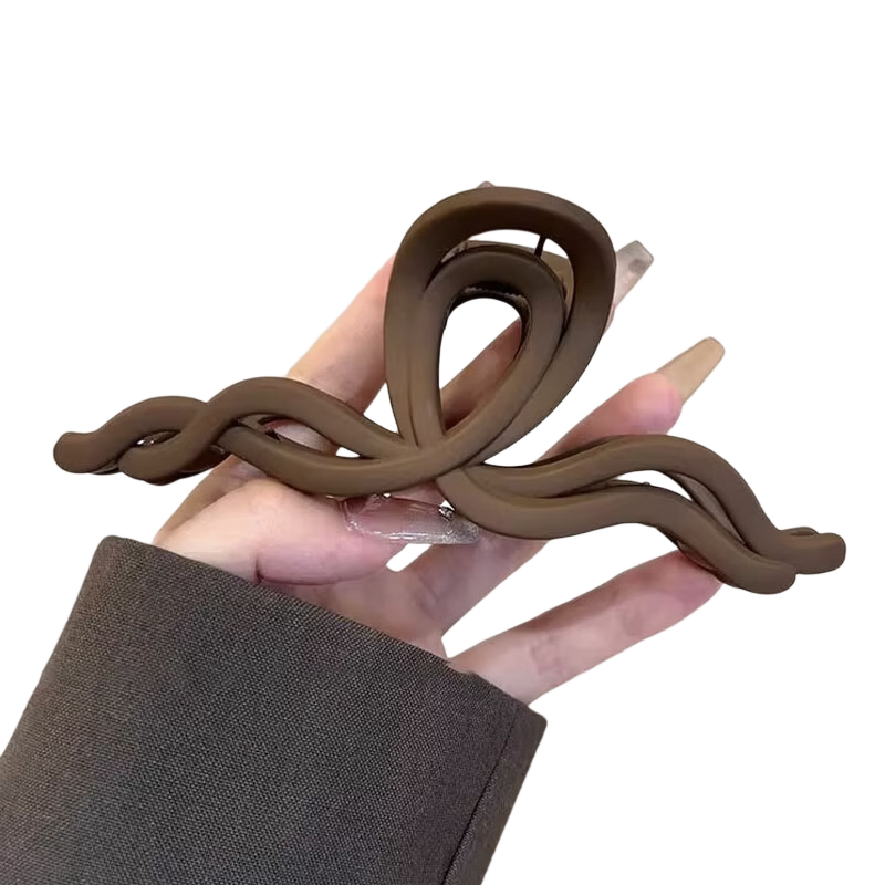 LiQing Large Shark Clip [2 Pieces] Hair Clip for Back of Head New Style High-End Hairpin Hair Accessories for Women