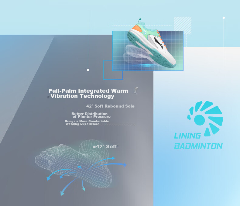 Li-Ning Badminton Shoes for Men And Women, Couples' Rocket Shoes, Tennis Shoes, Table Tennis Shoes, Low-Profile Flying Sports Shoes 9
