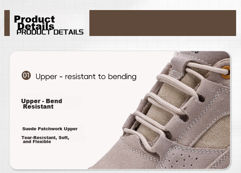 Dinggu Safety Shoes for Men, All-Season Non-Slip Wear-Resistant Anti-Smashing Anti-Puncture Steel Toe Work Boots JD1183MHbu44 12