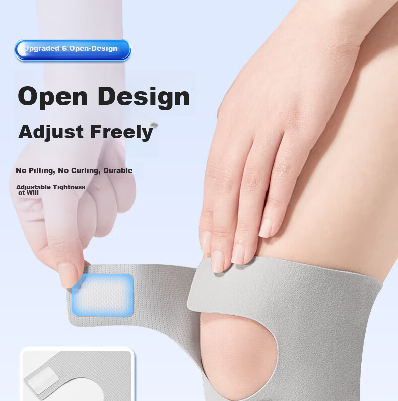 Li-Ning Knee Brace, Meniscus Sports Joint Patella Strap Synovium, Thin Summer Version for Men And Women, Running Hiking Badminton Knee Protector 12