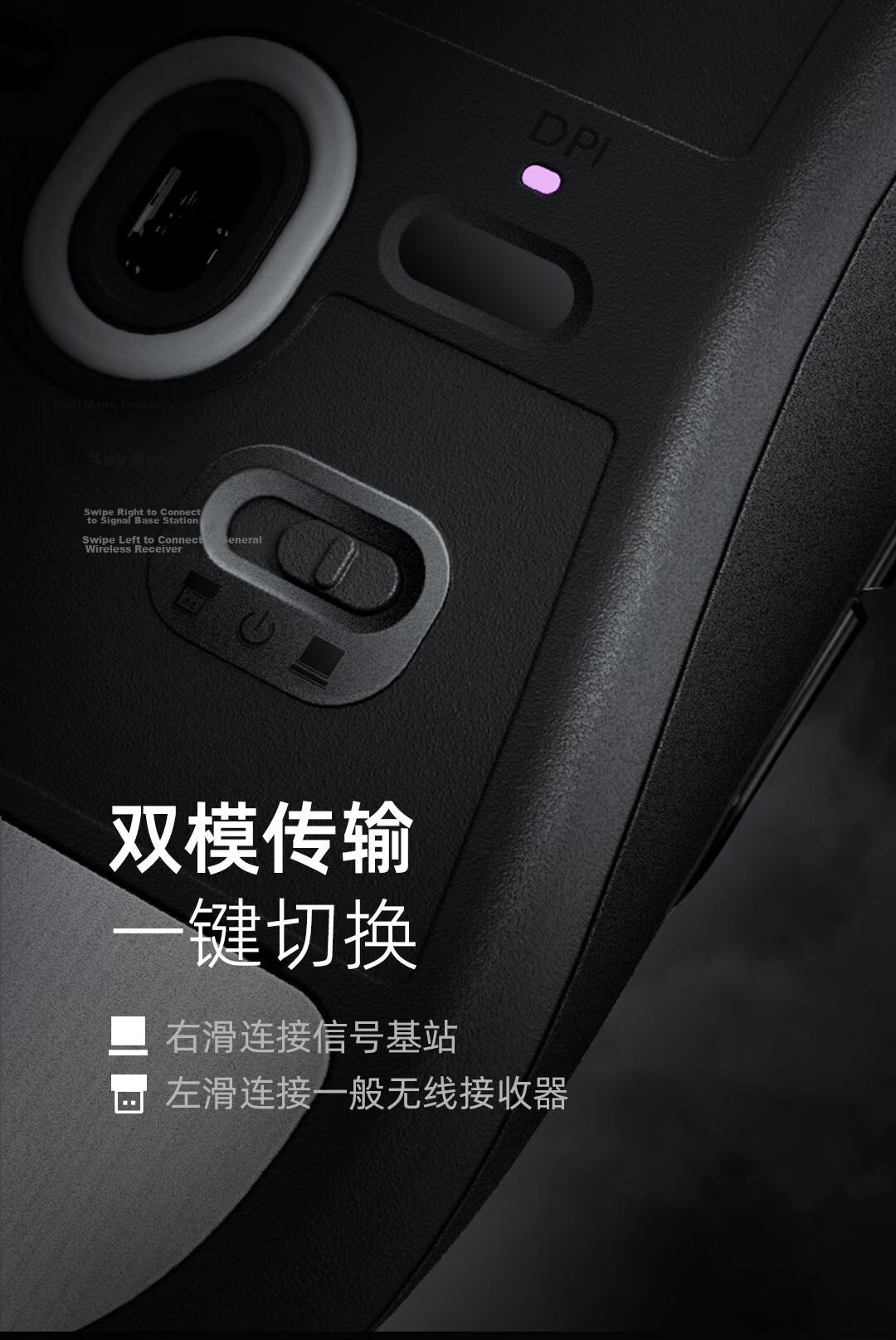ZOWIE GEAR EC3-DW Wireless Mouse Gaming Mouse Ergonomic Design for CS2 PUBG LOL VALORANT Esports Mouse Grip-Friendly Desig 13
