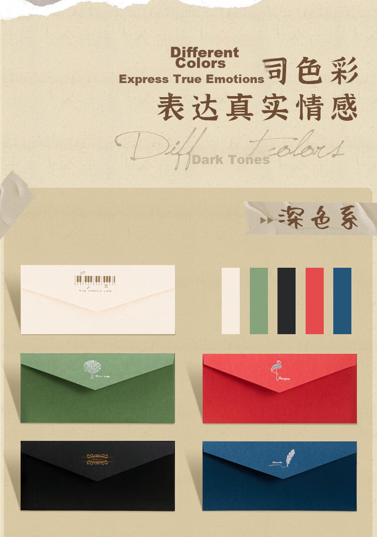 Kingdee Envelope And Letter Paper Set, Instagram-Style High-Quality Aesthetic Ceremonial Handwritten Romantic Love Letter, Creative Gift for Girlfriend, 4 Envelopes And 8 Sheets of Letter Paper, Blue, BCBQ149 3
