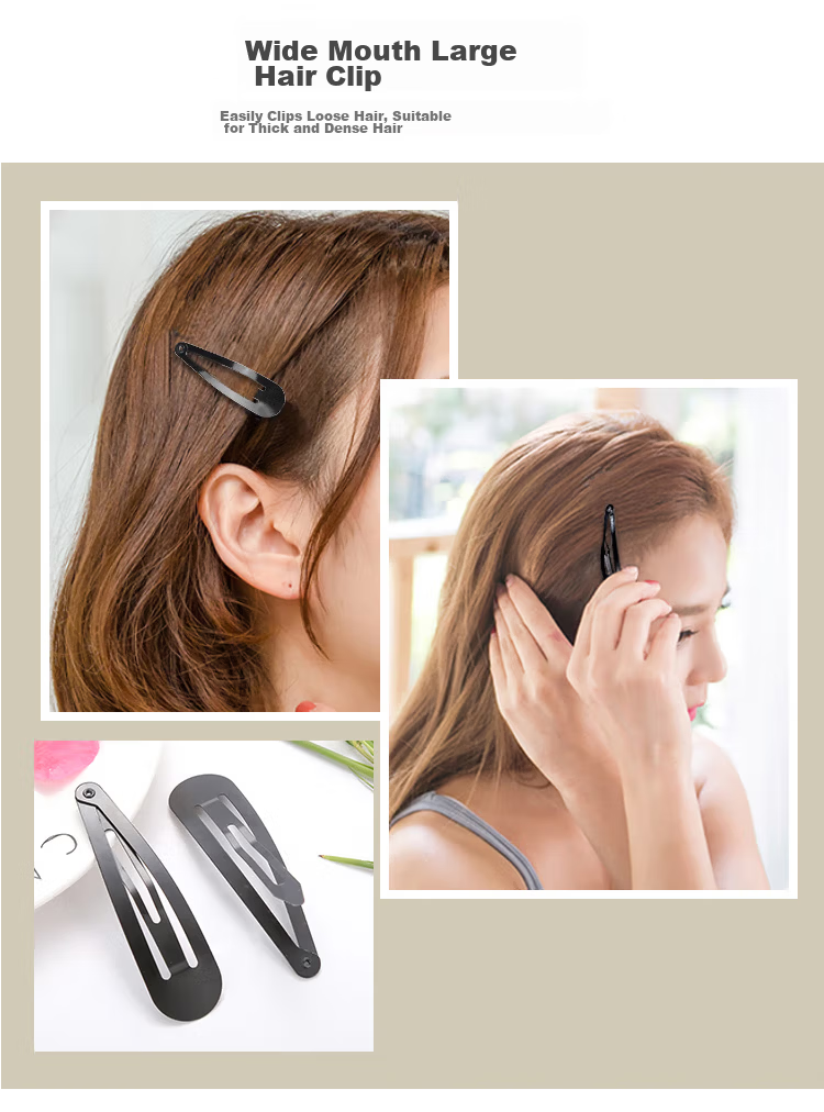 Yefili 20-Pack Matte Black Small Hair Claw Clips for Bangs and Flyaways, Mini Hair Clips, Hair Accessories for Women 7
