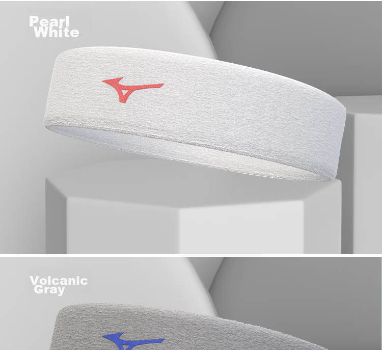 MIZUNO Sports Headband for Men And Women, Running Basketball Fitness Sweat-Absorbing Breathable Headband 006-29 Light Blue Single Band 16