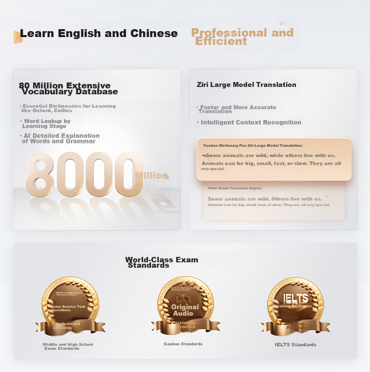 Youdao Dictionary Pen X7 Pro Long Battery Version [Renovation Subsidy] English Reading Pen for Primary, Middle And High School Students, All-Subject Scanning Learning Machine, Electronic Dictionary, Translation Pen, Vocabulary Pe 16