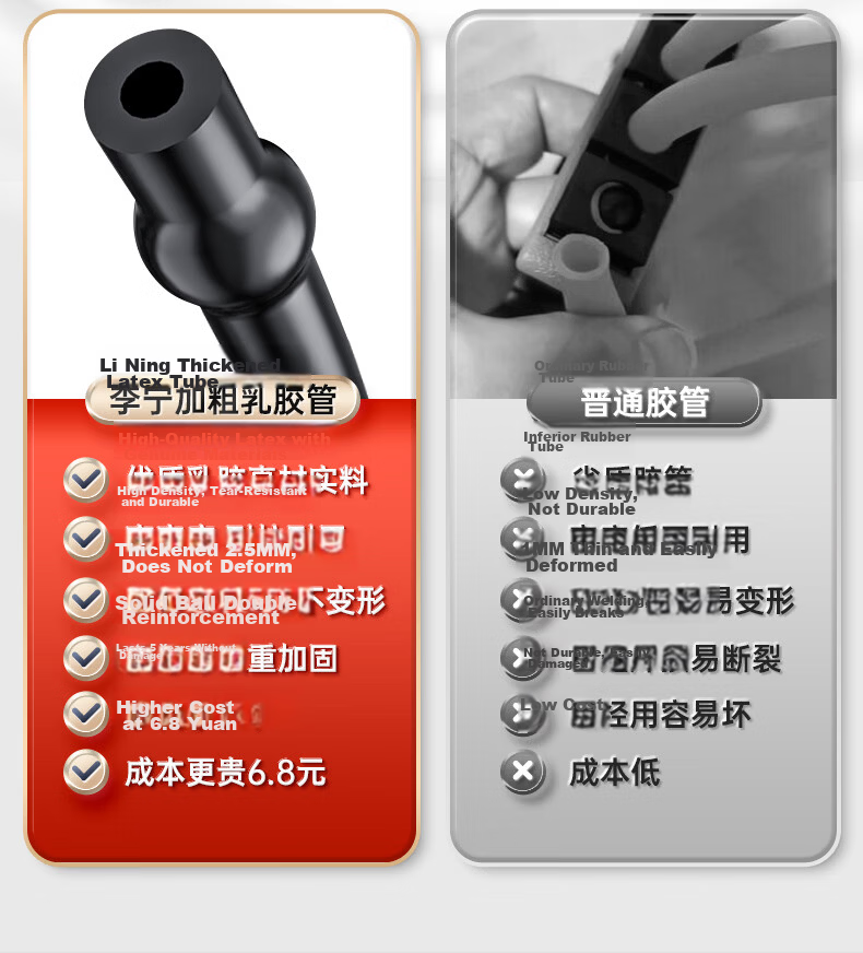 LI-NING Chest Expander Resistance Band for Men and Women, Multi-Functional Arm Strengthener, Chest Muscle Stretcher, Home Fitness Equipment Elastic Band 7