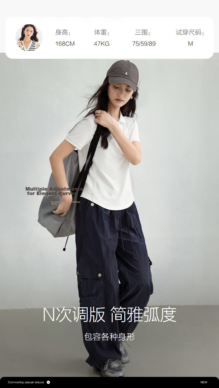 Demana [Cooling Black Technology] Summer UPF50+ Nylon Sun Protection Slim Fit Polo T-Shirt for Women Premium Feel 9