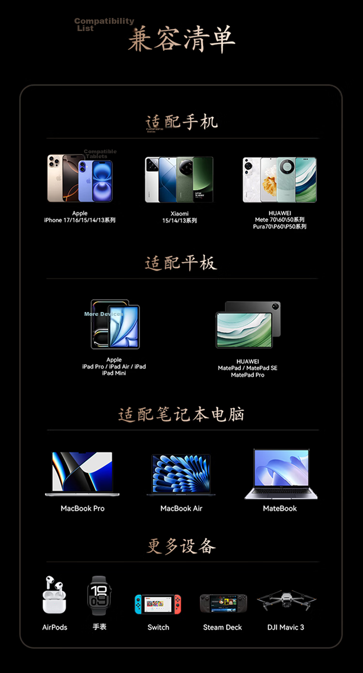 ANKER Black Myth Wukong Edition Anker 45W GaN Type-C Charger for Apple iPhone 17/16 Pro Max/15 Pro 7