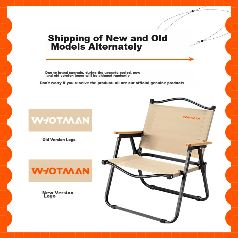 Whotman Outdoor Folding Chair Kemit Portable Camping Chair Table and Chair Equipment Balcony Leisure Stool 26