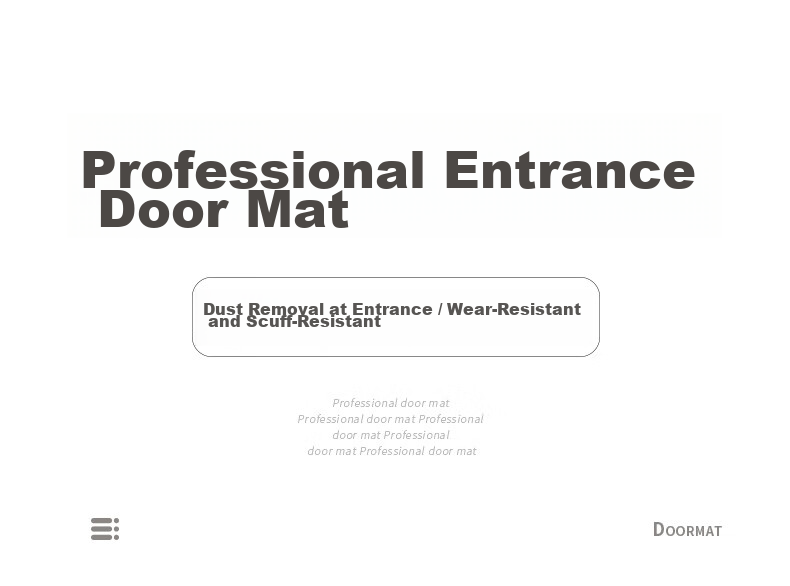 Dajiang Entrance Mat, Doormat for Entryway, Foyer Rug, Polypropylene Floor Mat for Doorway, 80x110cm, Leaf Patter 1