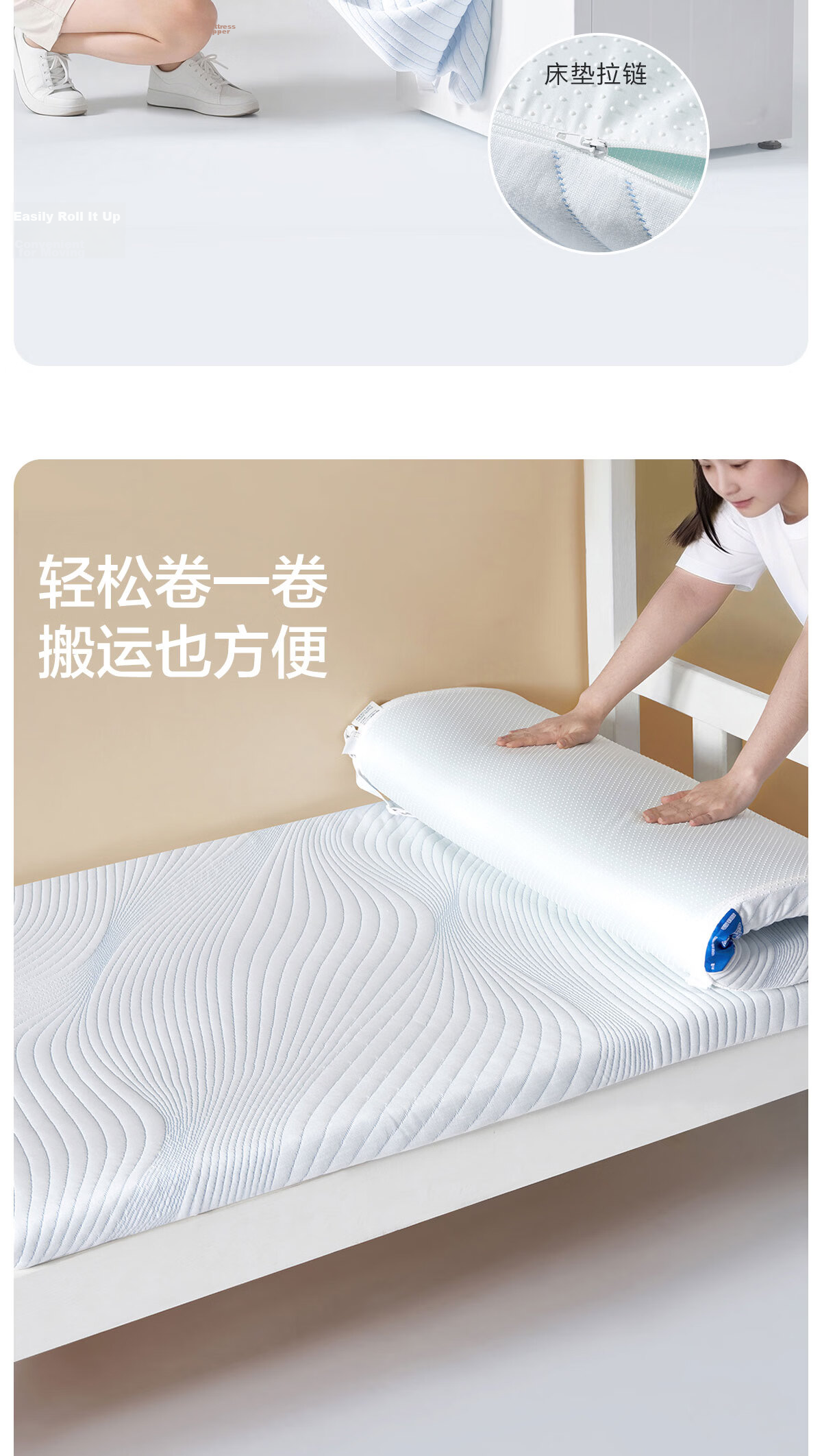 Shuixingjiafang Memory Foam Mattress for Student Dormitory Single Bed, Thickened Soft Mattress with Slow Rebound, Tatami Mat, 1.2x2 Meters 10