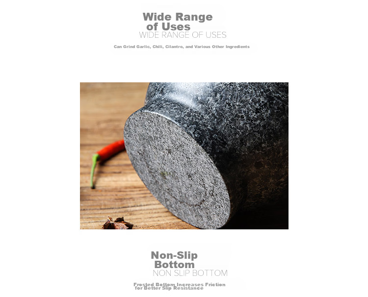 Universal Marble Garlic Crusher Mortar Pestle Garlic Masher Stone Mortar Household Grinder Ginger Crusher Spice Grinder 11