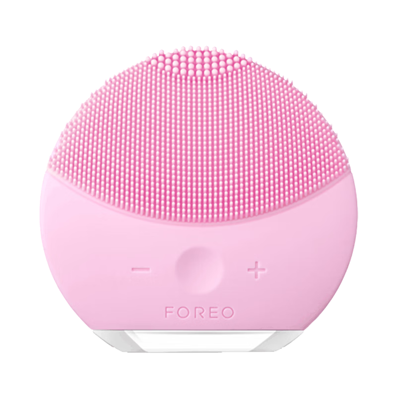 FOREO LUNA mini2 Facial Cleansing Brush Pink Electric Pore-Cleansing Device Balances Oil