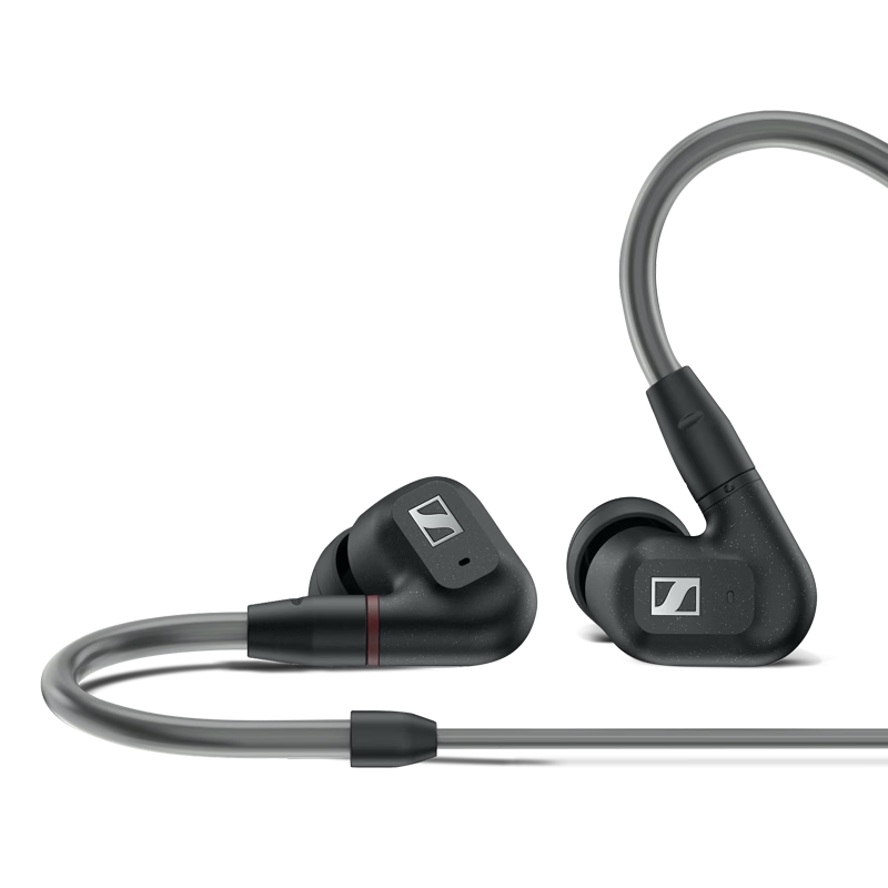 Sennheiser IE300 High-Fidelity HiFi Music Wired Earhook In-Ear Headphones Black Gift
