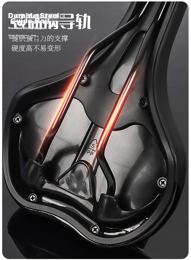 Lebai Ke Road Bike Saddle Mountain Bike Seat Cushion Cycling Seat Short Nose Saddle Bicycle Seat Accessories 5