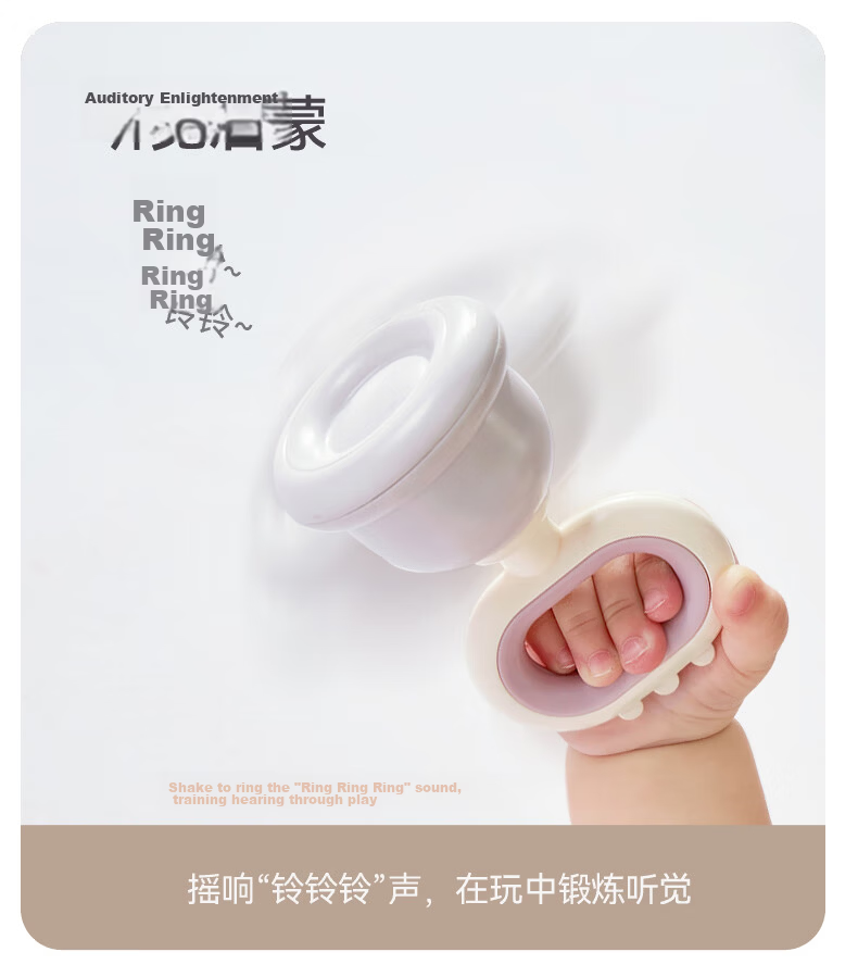 YEEHOO Baby Toy Newborn Gift High-End Rattle Gift Box Full Moon Baby Teether Comfort Blanket Supplies Gift 11
