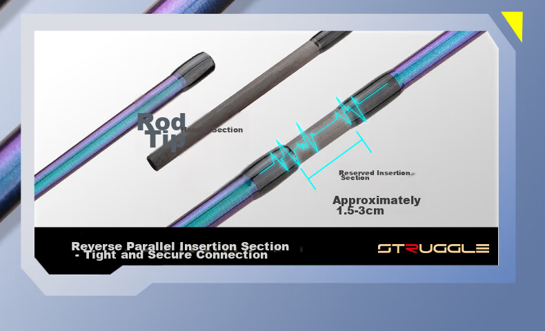 Komairay Dragon Warrior 8th Generation Universal Lure Rod 2.1m Straight Handle Set Long Cast Ultra-Light Carbon Pike Fishing Rod 6