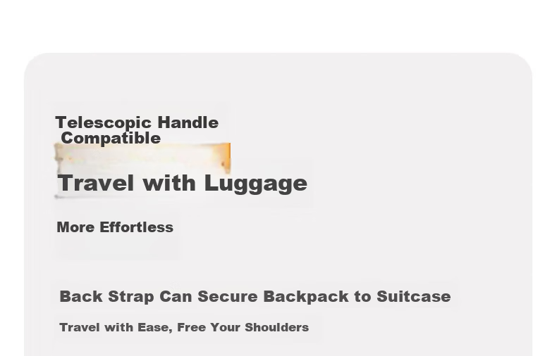 Landcase Travel Backpack Men Large Capacity Double Shoulder Bag Short Trip Business Luggage Multifunctional Laptop Bag Women 5162 Purple Taro 15