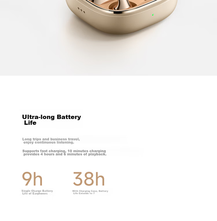 MI Xiaomi Clip-On Bluetooth Wireless Earphones Comfortable and Secure Fit Recommended by Lei Jun Compatible with Apple and Android Phones 25