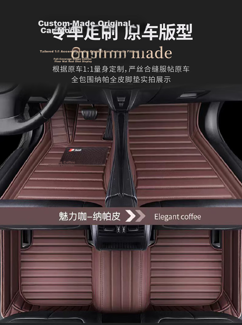 SIKEDI Full Coverage Floor Mats for Volkswagen Tayron 2019-2025 Models, Waterproof, Wear-Resistant, Odorless 2