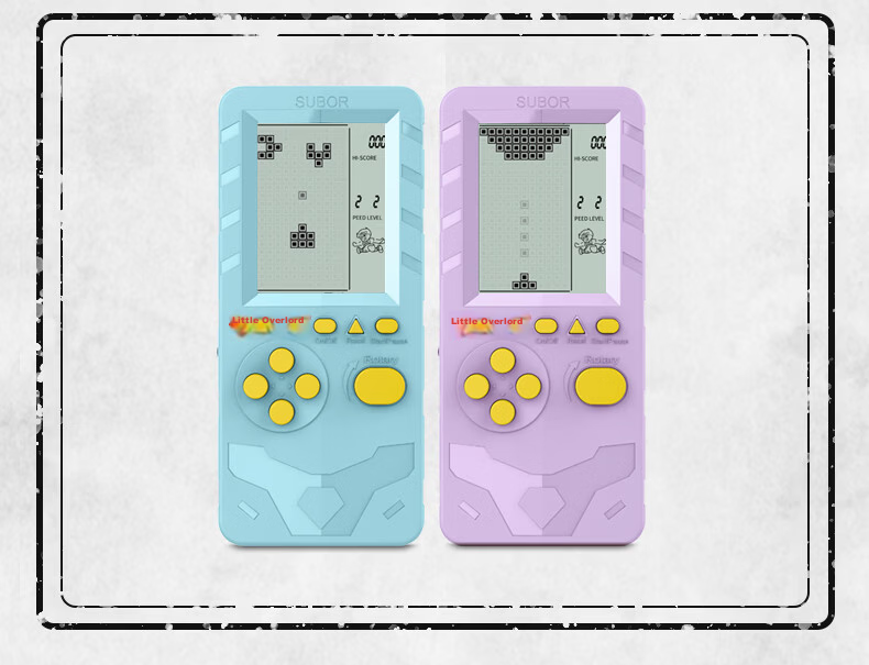 Subor S36 Classic Retro Handheld Tetris Game Console 13