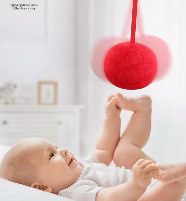 COODORA Anti-Jump Hand-Held Carrot Toy, Soothing Hand-Held Infant Toy, Baby Sleep Doll, Newborn Gift 6