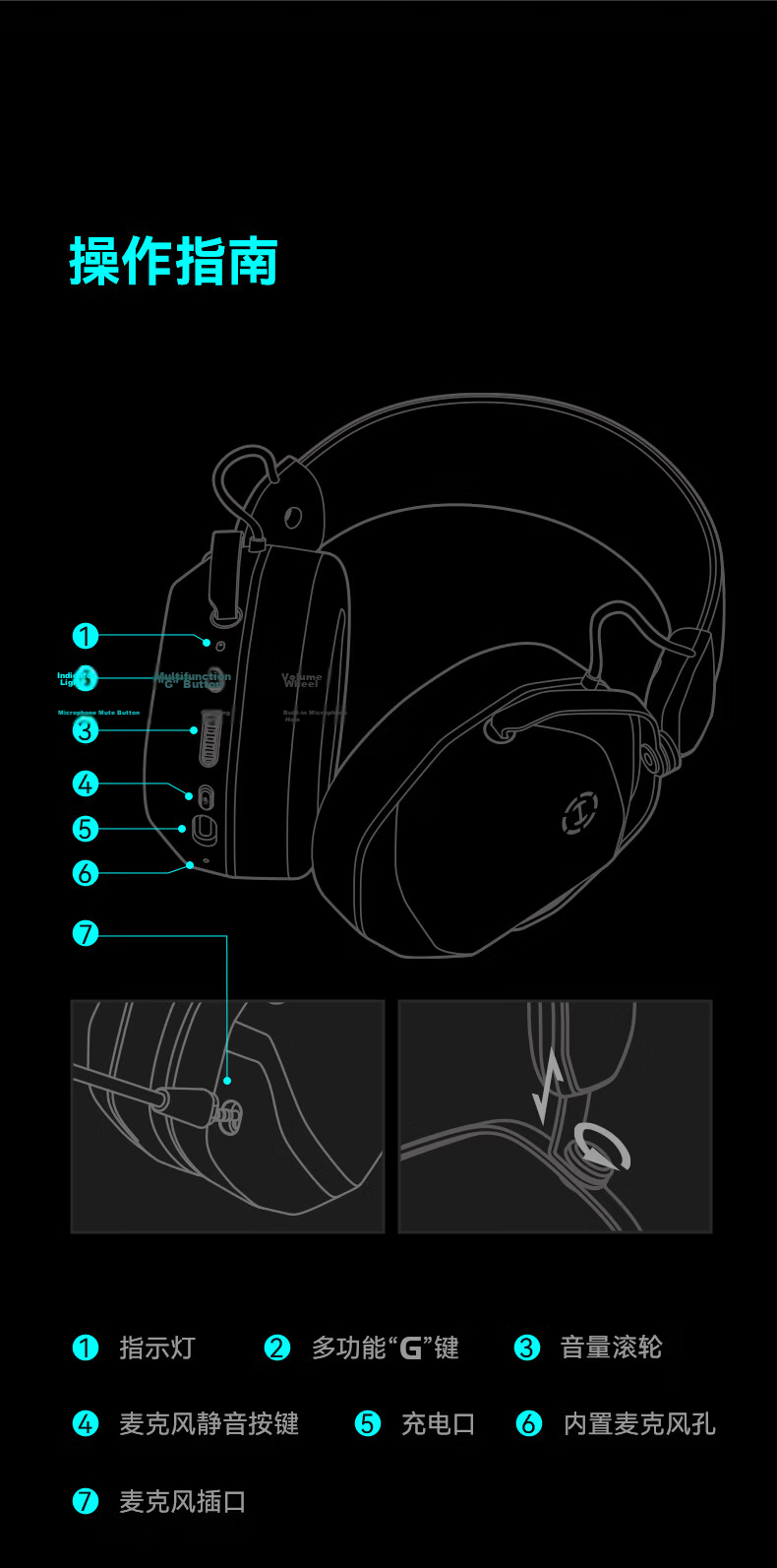 EDIFIER HECATE G5 MAX Wireless Edition 2.4G Wired Bluetooth Quad-Mode THX Sound Over-Ear Wireless Gaming Headset for PC FPS PUBG Delta Gray 38