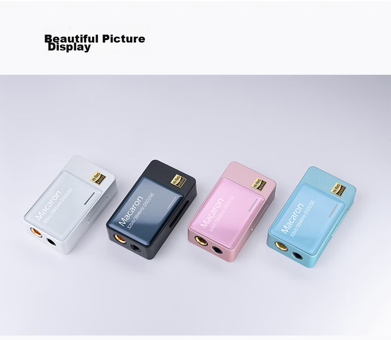 IBasso Macaron Balanced Amplifier Headphone Amplifier, 4.4 Balanced 3.5mm, Type-C, Replaceable Cable, HIFI Portable, Android Computer, Small Tail Adapter Cable, Obsidian Black 11