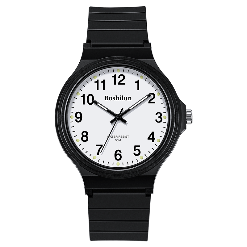 Bausch & Lomb Exam Watch for High School Students, Silent Waterproof Kids' Time-Only Exam Room Approved