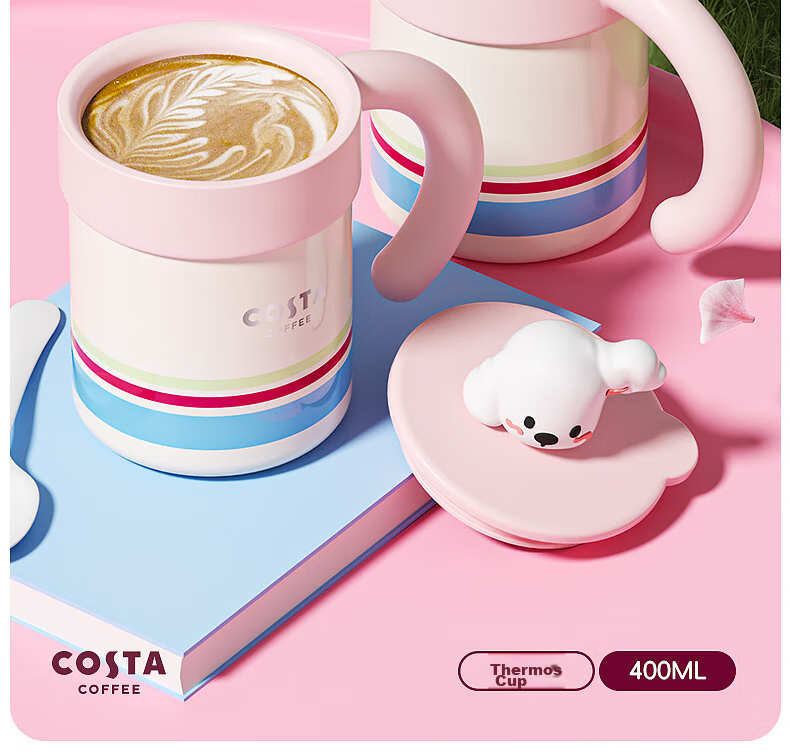 COSTA Unisex Stylish Insulated Coffee Mug Thermal Cup Gift for Girlfriend Holiday Present 11