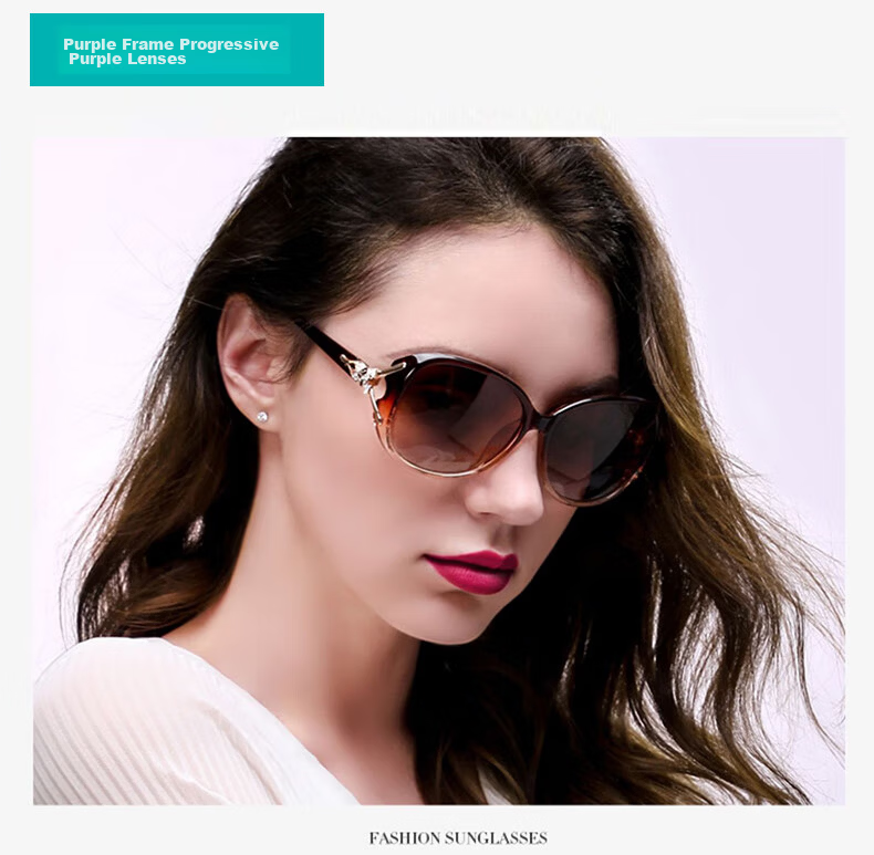 40,000 KM Polarized Women's UV Protection Fashion Polarized Sunglasses Sunshade Driving Premium Ladies Sunglasses 13