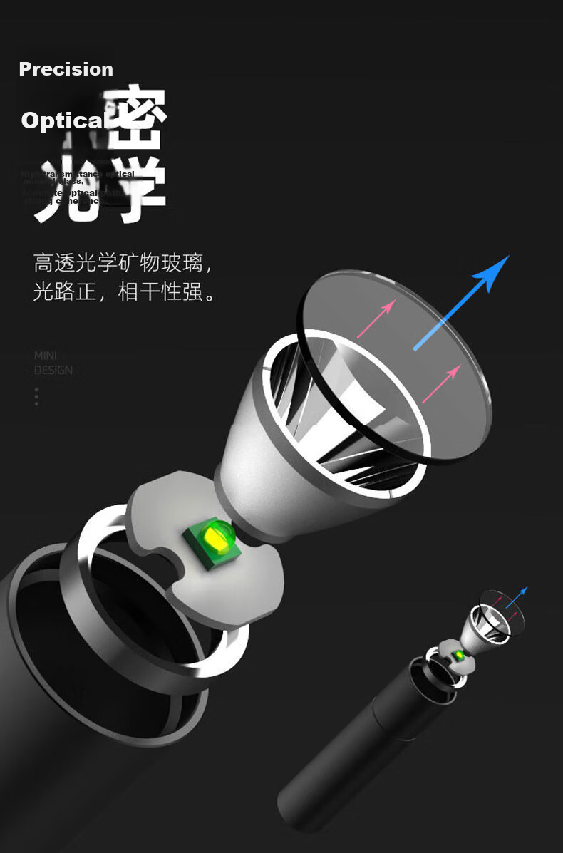SHENYU High Brightness Mini Portable Multifunctional USB Rechargeable Flashlight for Home Outdoor Student Emergency Use 6