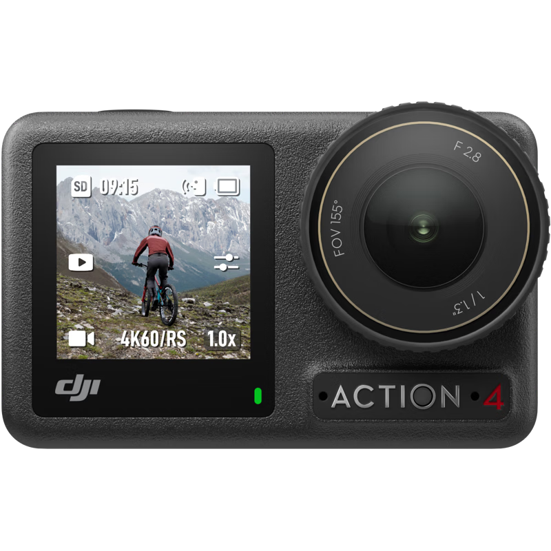 DJI Osmo Action 4 Smart Sports Camera Motorcycle Mountain Road Riding Diving Anti-Shake Outdoor Vlog Portable 4K Travel Camera
