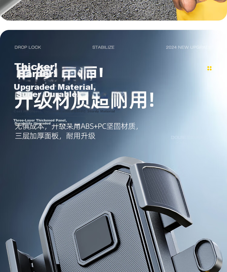 Yaphtes Electric Bike Phone Holder Battery Scooter Delivery Navigation Mount Motorcycle Riding Gear Accessory Mirror Base Model 7