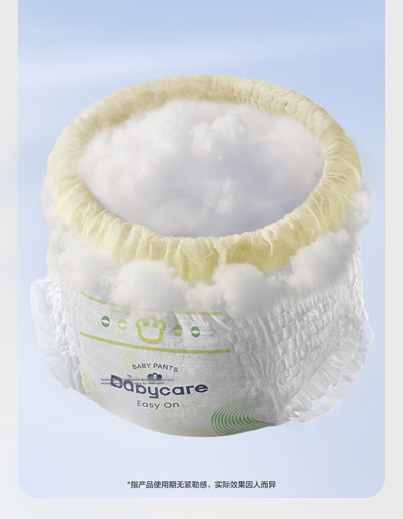Babycare Easy-To Pull-Up Diapers XXXL Size 28 Pieces (17kg+), Shorts-Style Baby Diapers, Soft Breathable Easy-To 11