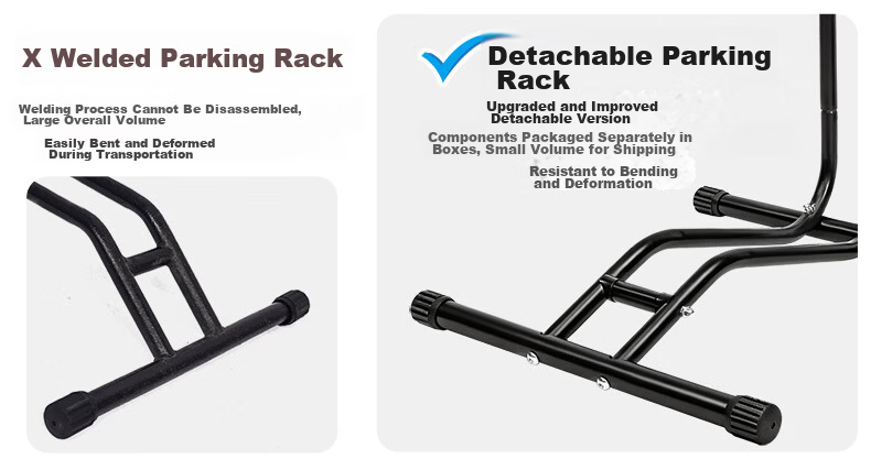LEBYCLE Mountain Bike Rack, Parking Stand, Hanging Rack, Indoor Vertical Display Stand, for Wide Tire Sizes 2.3-4.0 2