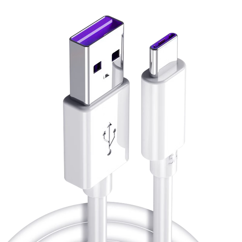 OKSJ 100W Type-C Data Cable Charging Line 6A Fast Charge Line for Android Phone 1.5m Extended
