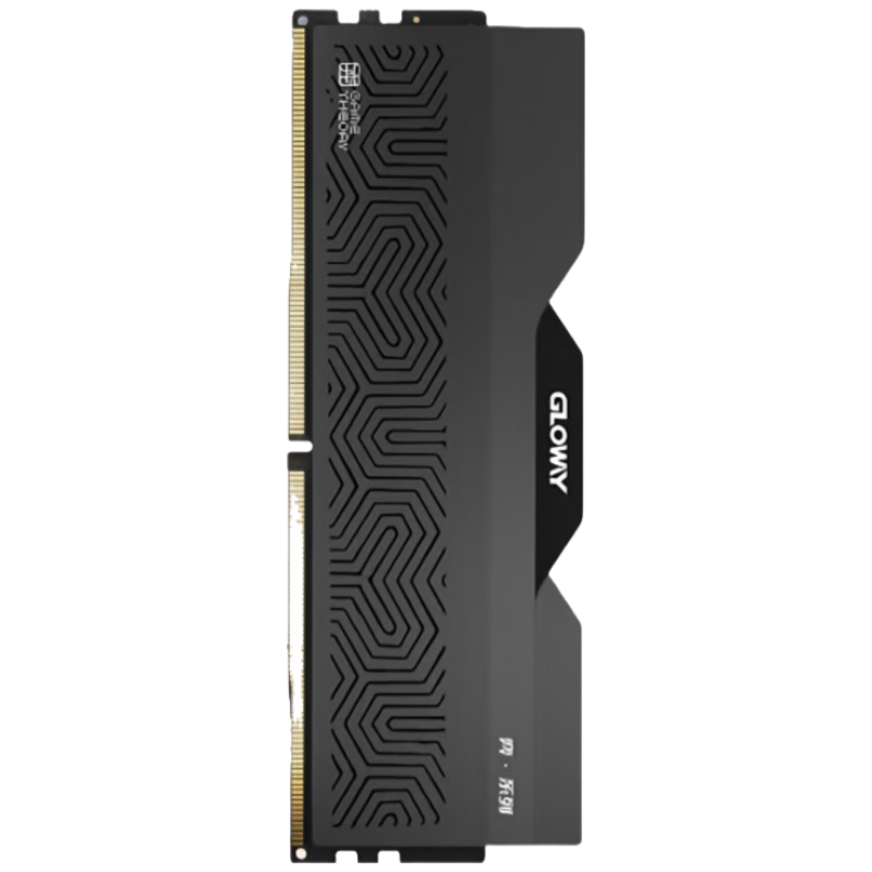 Gloway 16GB DDR5 6000 Desktop RAM Longwu-Yi Heat Spreader Domestic Chips C36 Starry Black