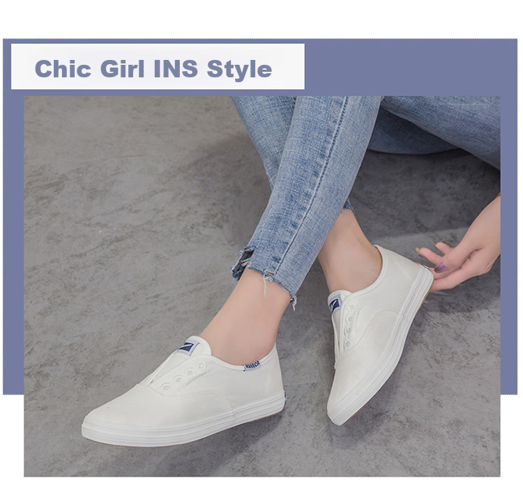 Warrior Canvas Shoes for Men And Women, Comfortable Flat White Sneakers, Nurse Shoes, Couple's Casual Shoes WXY-A446T White 42 1