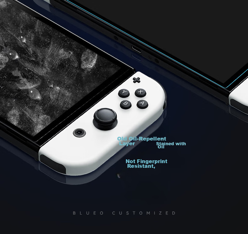 Lanxingxiansheng Switch 2 Tempered Glass Screen Protector, Nintendo Switch 2 Game Console Protective Film, High-Definition Anti-Fingerprint Shockproof Protective Film 8